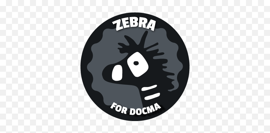 Docma - Dot Emoji,Zebra Logo