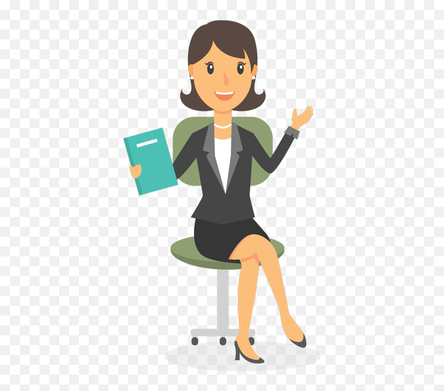 Business Woman Clip Art - Transparent Background Business Woman Clipart Emoji,Business Woman Png