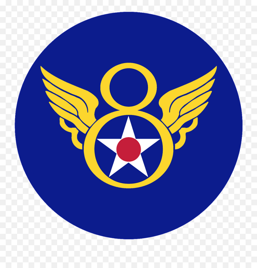 U - 8th Air Force Insignia Emoji,Air Force Logo