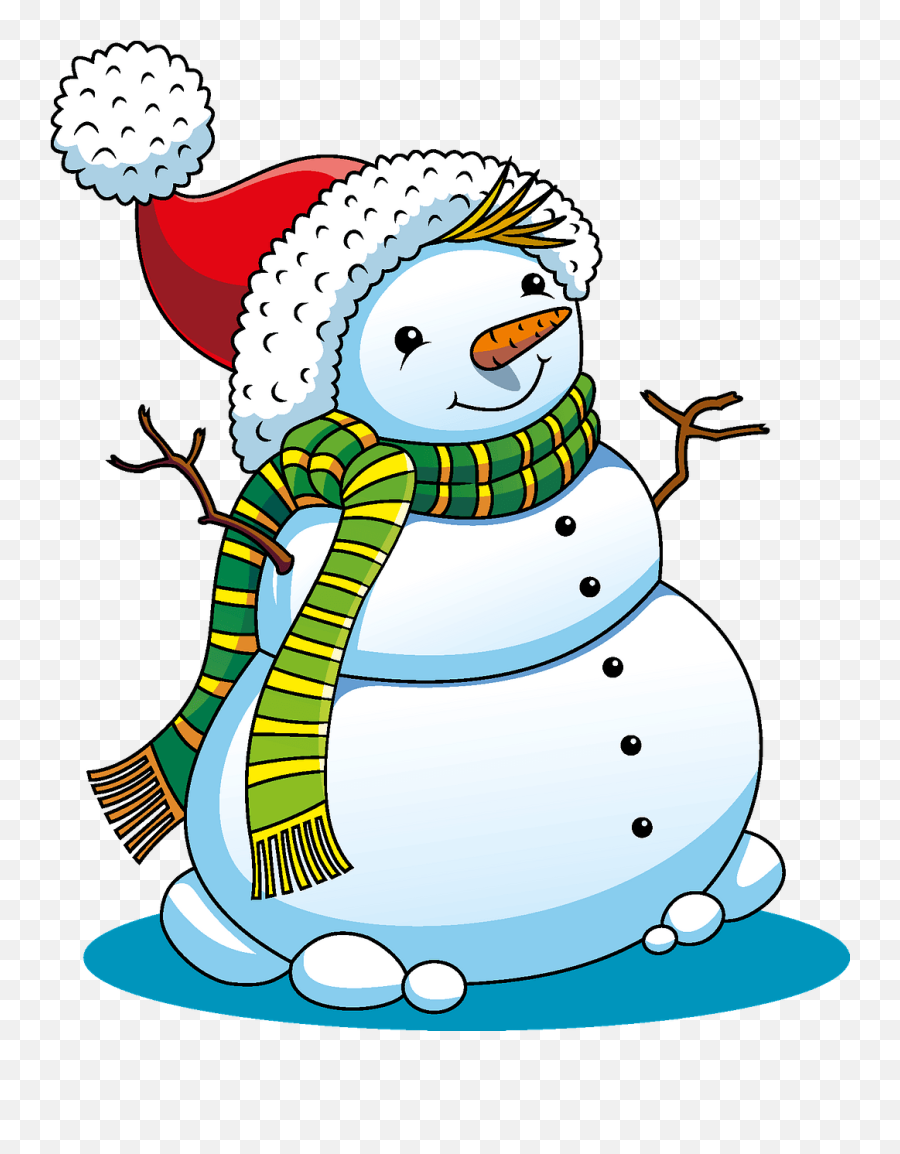 Christmas Snowman Clipart - Happy Emoji,Snowman Clipart