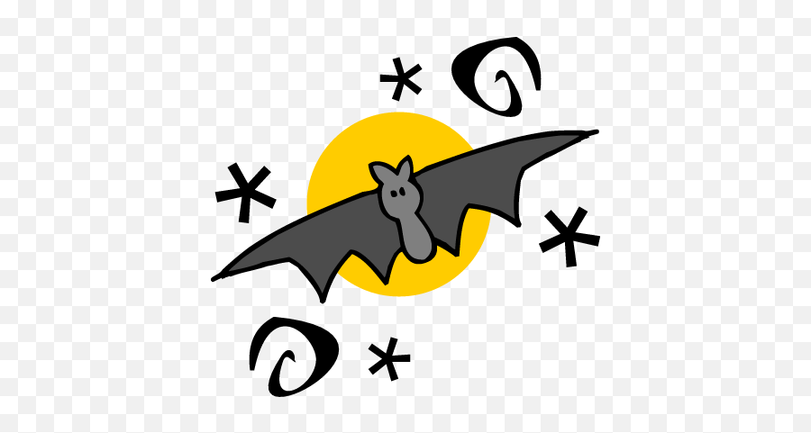 Free Halloween Bat Vector Art Clip Art Image From Free - Clip Emoji,Halloween Bat Clipart