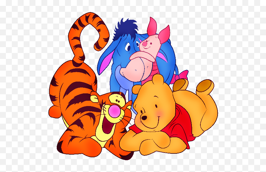 Png Clipart Winnie The Pooh And Friends - Winnie The Pooh Emoji,Friends Clipart