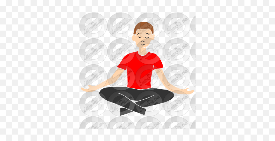 Easy Pose Stencil For Classroom Therapy Use - Great Easy Emoji,Yoga Poses Clipart