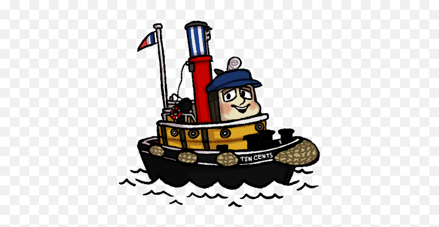Matt On Twitter First Shot At Drawinu0027 A Tug Hes A Good Emoji,Steamboat Clipart