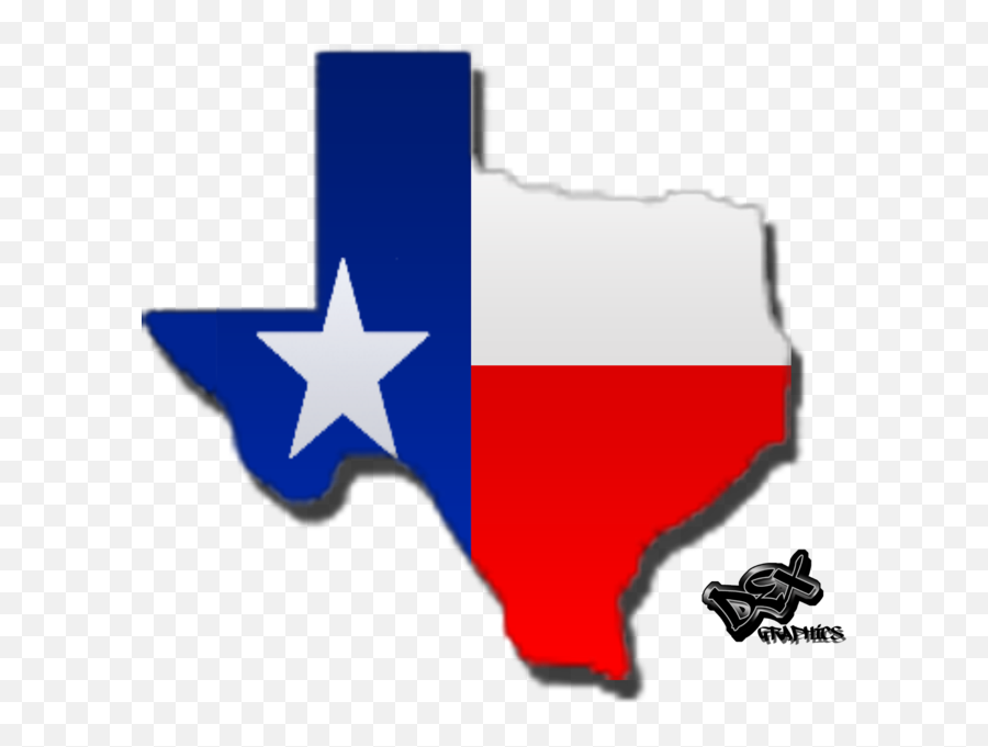 Texas - Texas State And Flag Clipart Full Size Clipart Emoji,Texas Flags Clipart