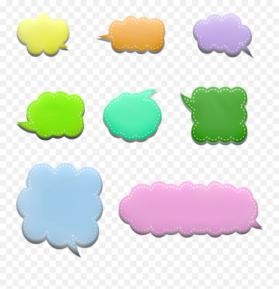Speech Bubble Comic Colorful - Free Image On Pixabay Emoji,Transparent Speech Bubble Tumblr