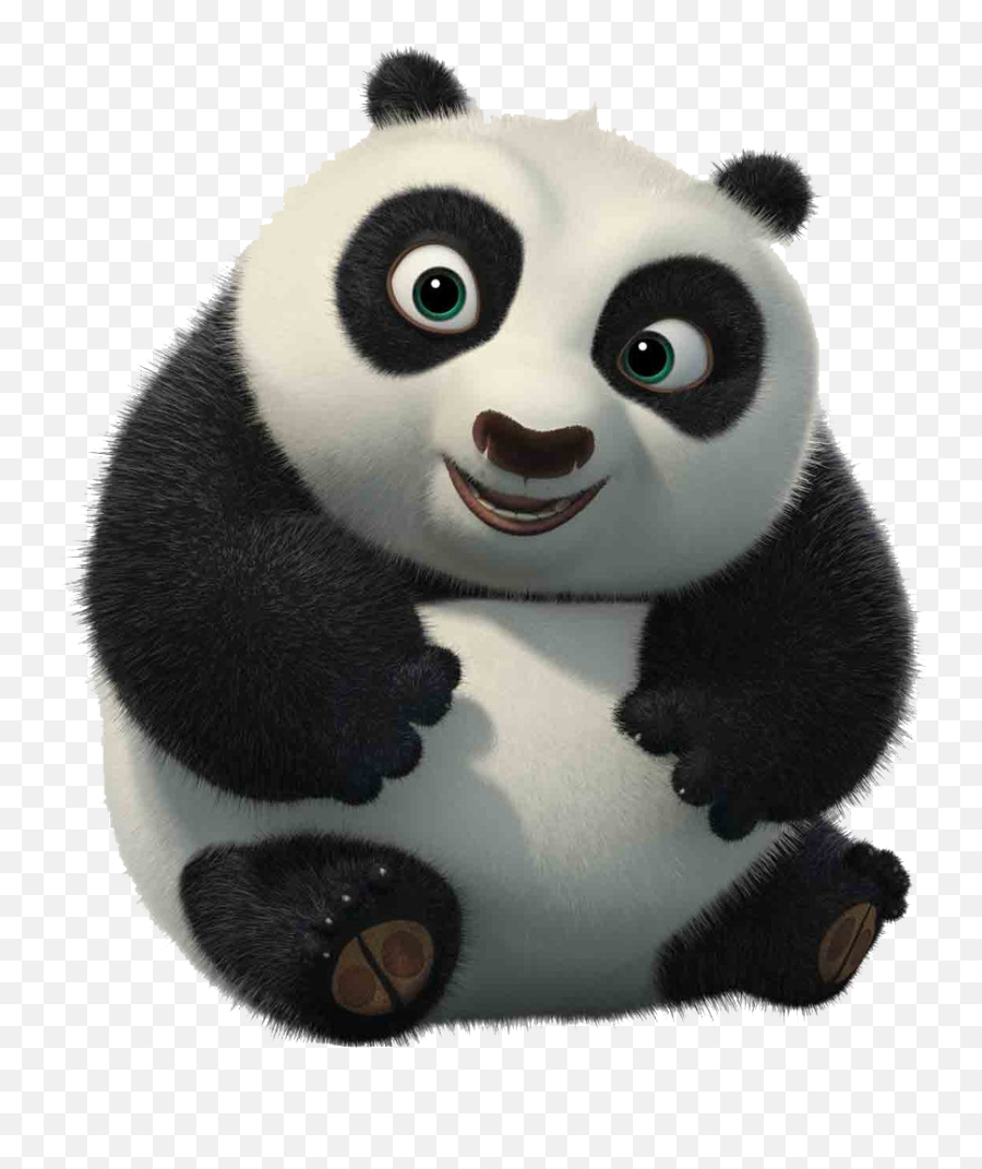 Download Giant Fu Big Valentines Eyes Bear Panda Clipart Png Emoji,Free Panda Clipart