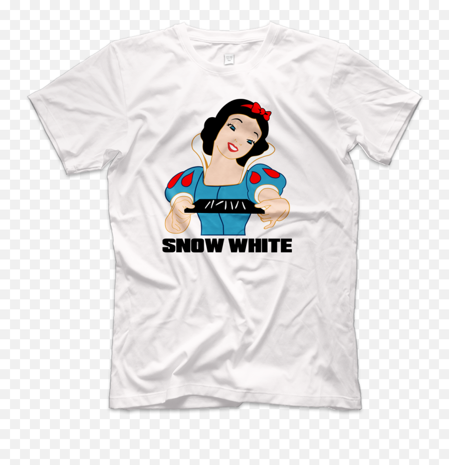Snow White T - Shirt U2013 Head Crack Nyc T Emoji,White Shirt Png
