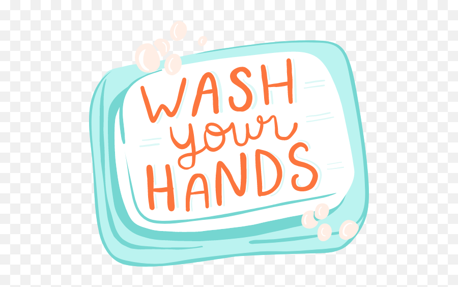 Wash Your Hands Graphic - Wash Your Hands Text Clipart Emoji,Hands Clipart