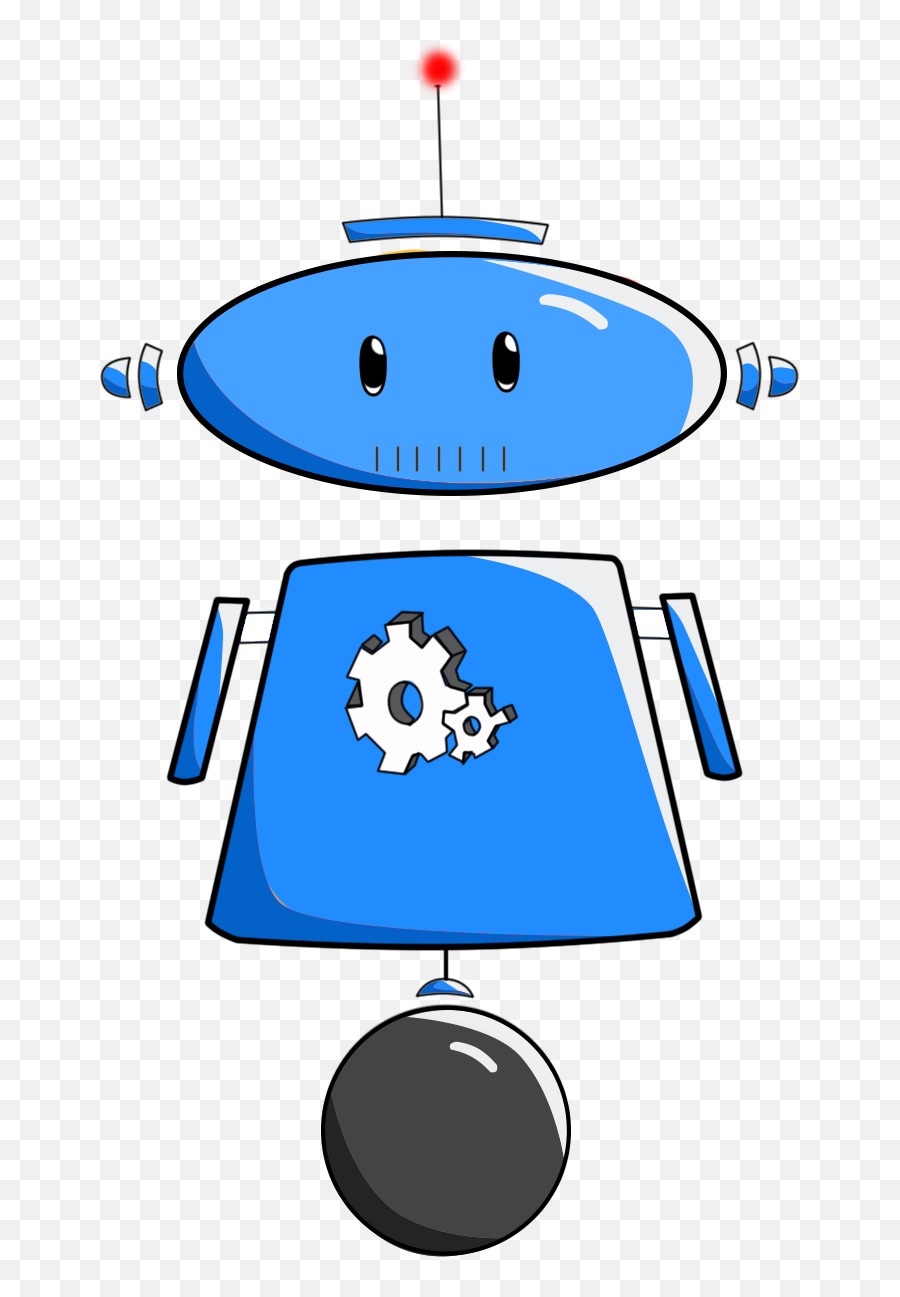Robot Free To Use Clip Art 4 - Free Clipart Blue Robot Emoji,Robot Clipart