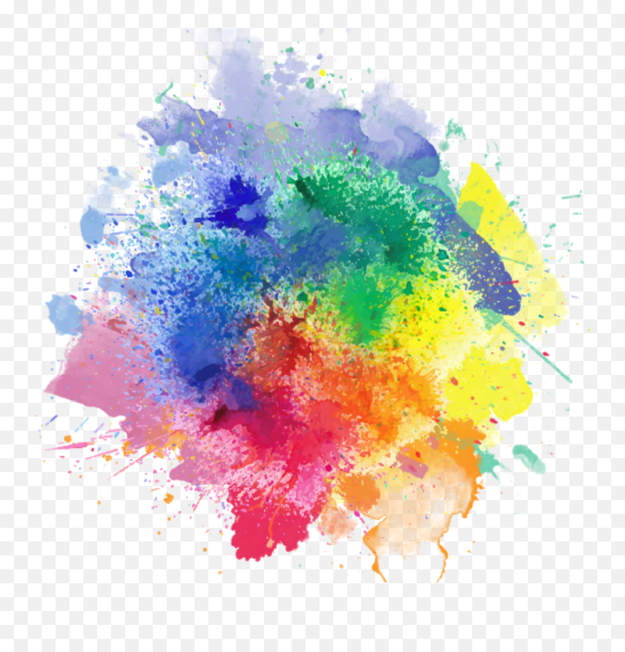 Clip Art Desktop Wallpaper Openclipart Color Image - Holi Color Splash Png Emoji,Colored Smoke Png