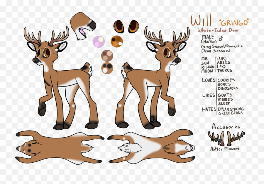 Deer Clipart Realistic - Deer Tail Clipart Emoji,Deer Clipart