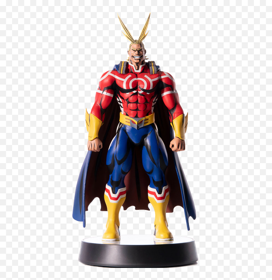 All Might Pvc Statue - Figurine My Hero Academia All Might Emoji,All Might Transparent