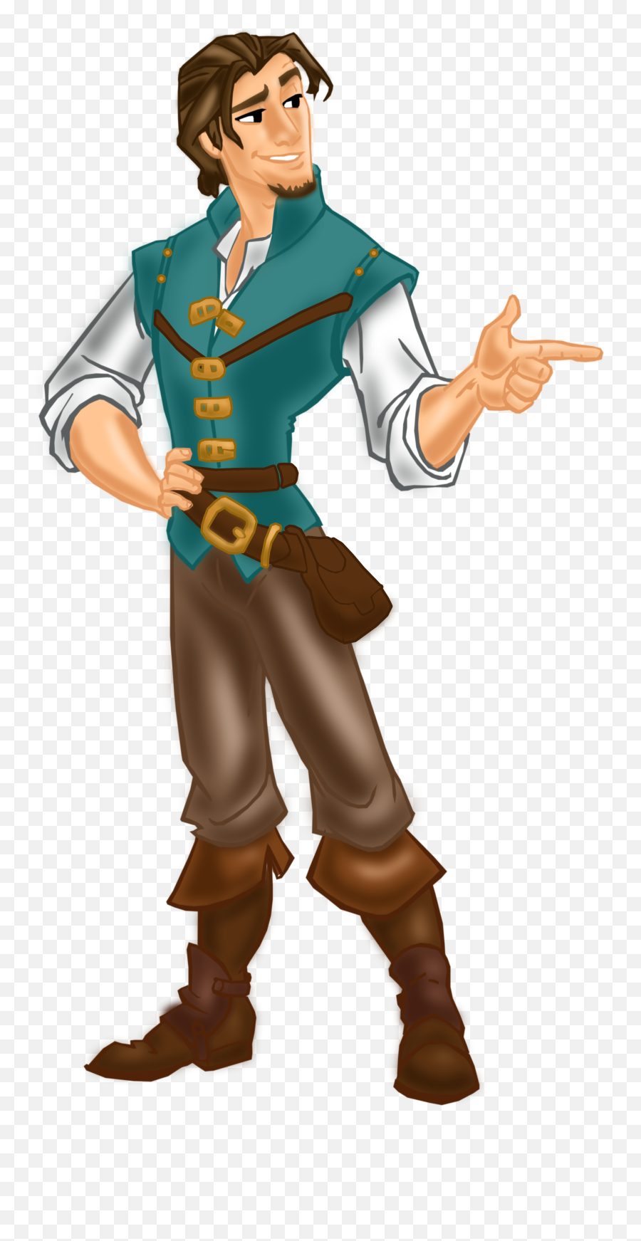 Disney Prince Flynn Rider Clipart - Flynn Rider Clipart Emoji,Prince Clipart