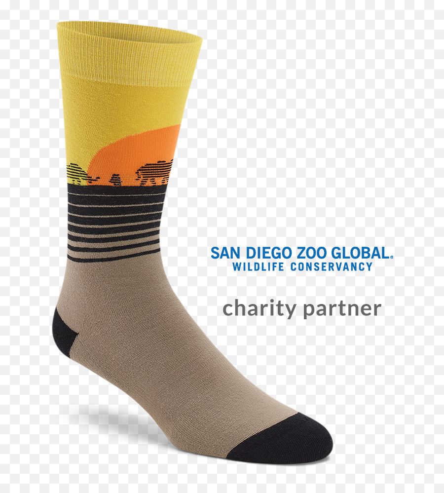 Sock Extinction - Unisex Emoji,San Diego Zoo Logo
