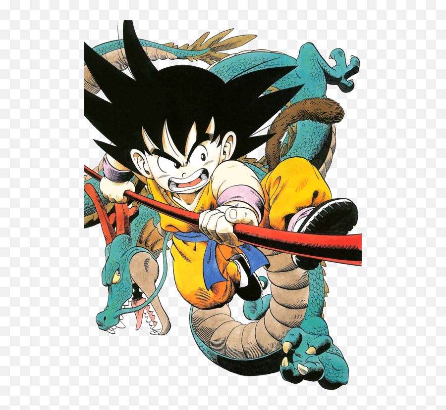 Kid Goku Vs Deep Sea King - Battles Comic Vine Artbook De Dragon Ball Emoji,Kid Goku Png