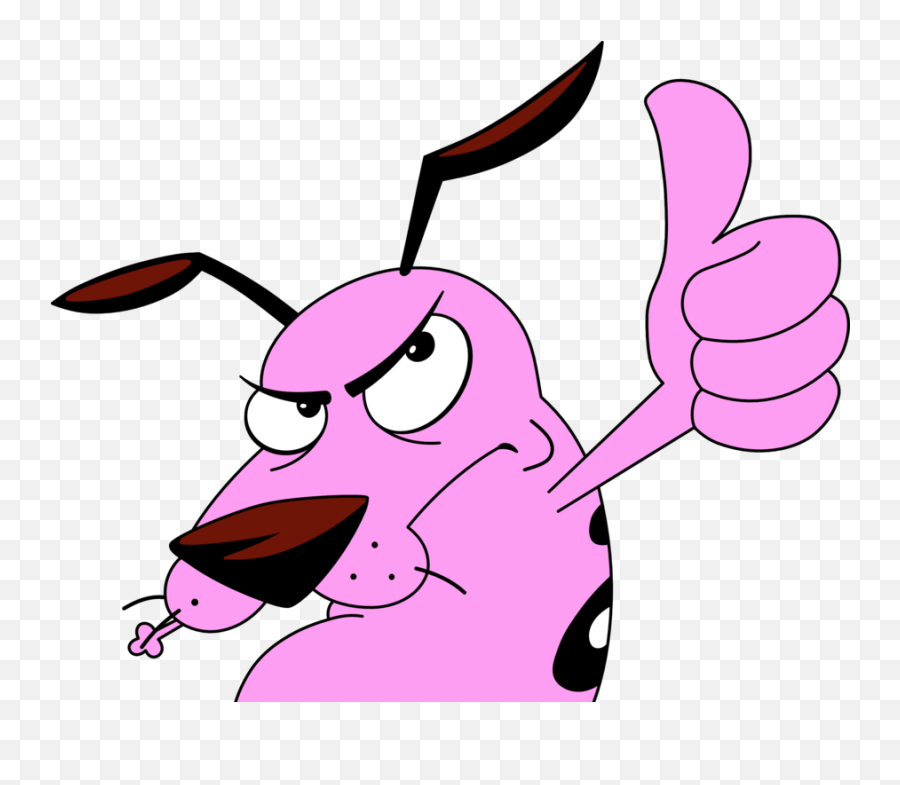 Courage The Cowardly Dog Png - Courage The Cowardly Dog Angry Emoji,Courage The Cowardly Dog Png