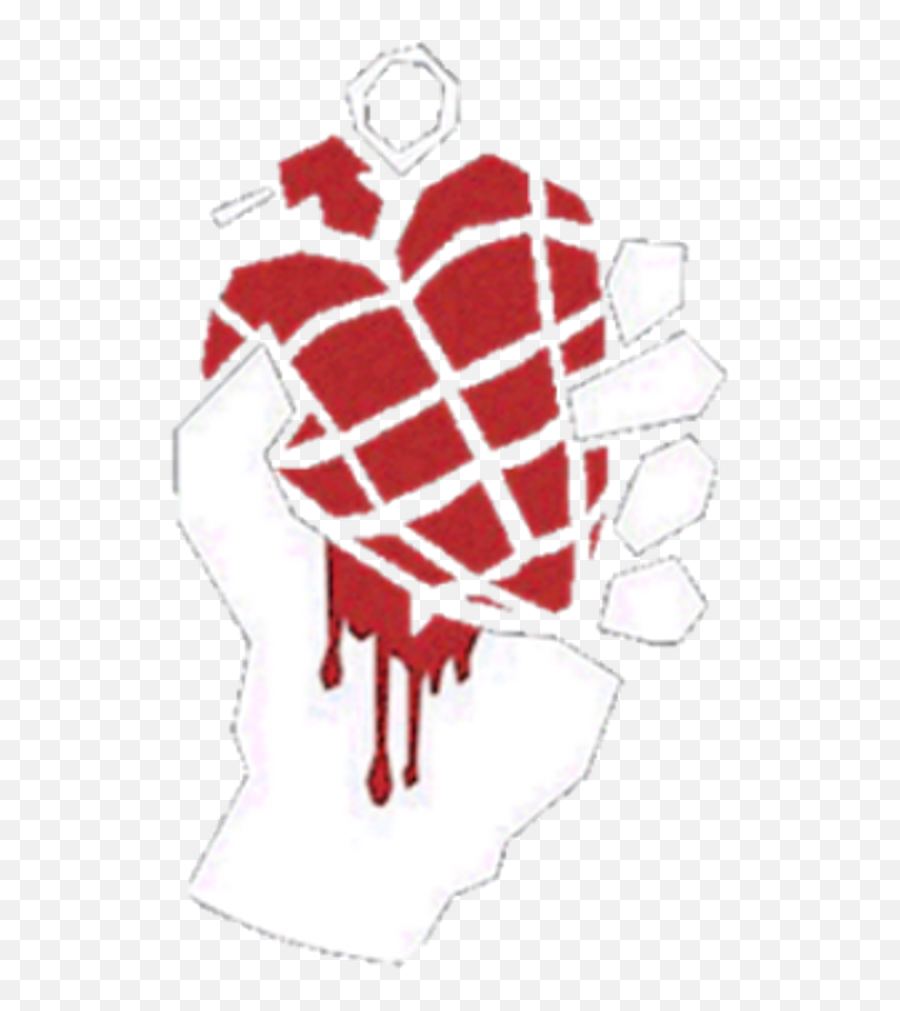Green Day Greenday Heart Grenade - Large Green Day Logo Emoji,Green Day Logo