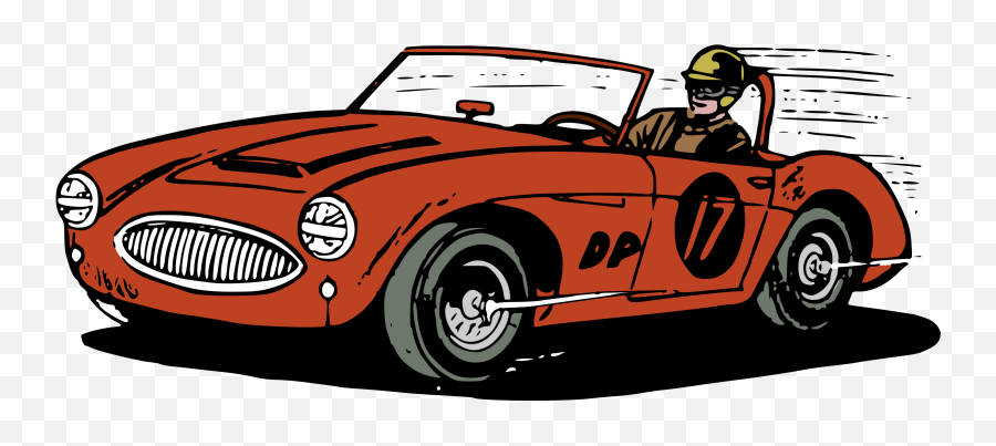 Driving Clipart Race Car Driving Race - Mobil Balap Vector Emoji,Race Car Clipart