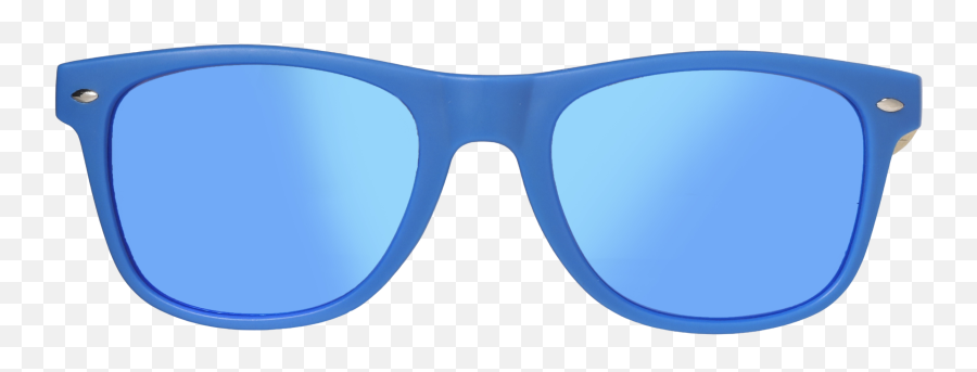 Sunglasses With Blue Polarized Lens - Blue Sunglasses With Blue Lenses Emoji,Bamboo Frame Png