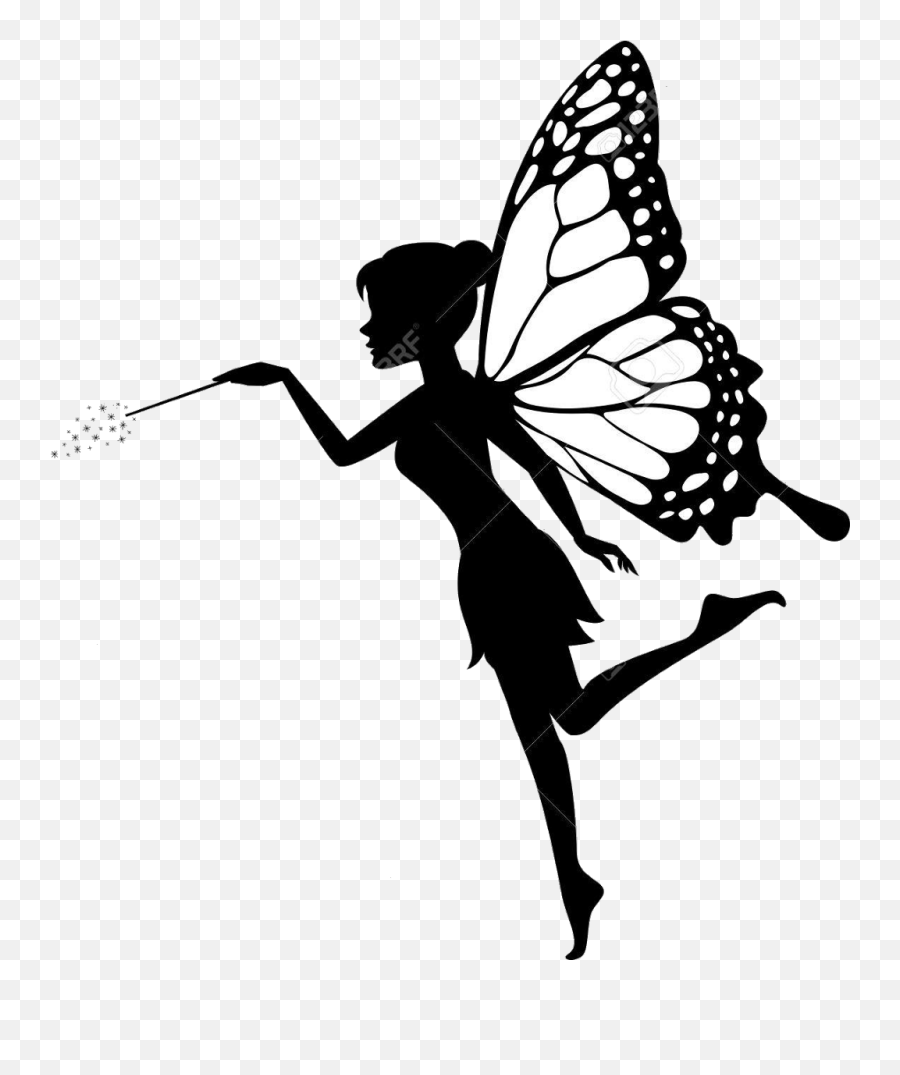 Sombra Png - Silhouette Fairy Emoji,Fairy Clipart