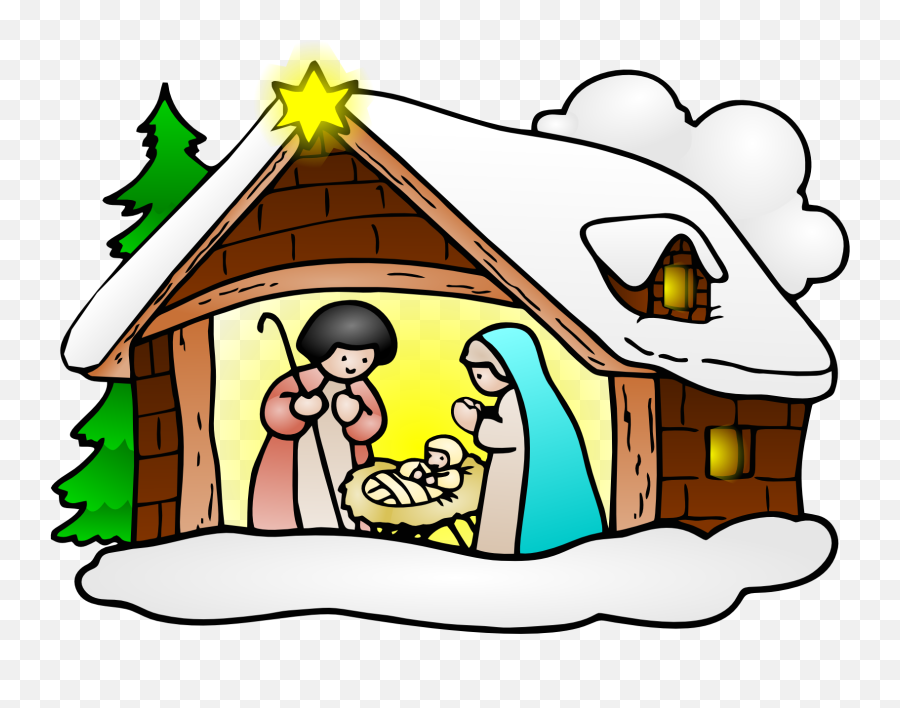 Clip Clipart Christmas Religious - Clip Art Christmas Images Religious Emoji,Religious Christmas Clipart