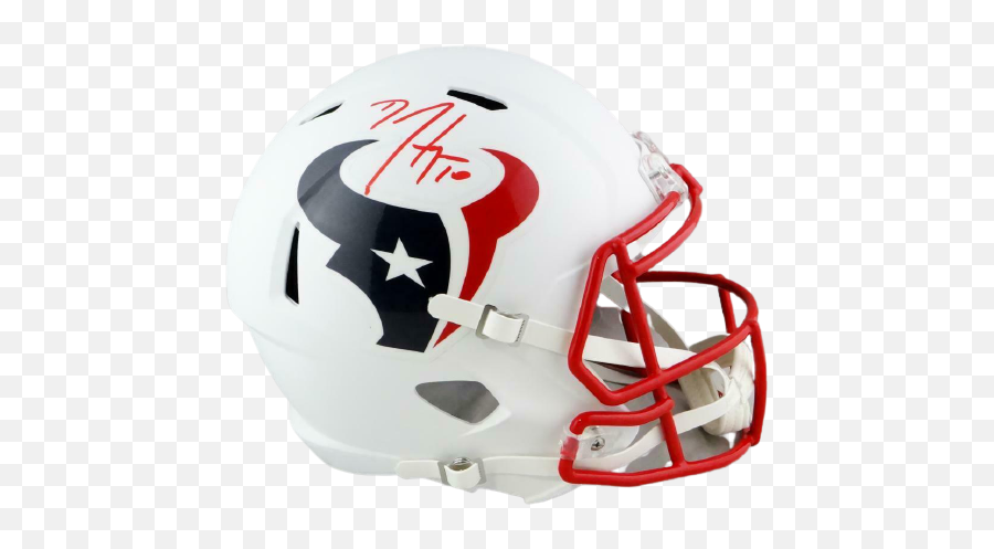 Deandre Hopkins Houston Texans Signed Texans Flat White Speed Full - Sized Helmet Jsa Coa Emoji,Houston Texans Png