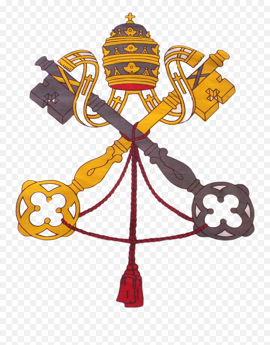 Emblem Of The Vatican City - Coat Of Arm Vatican Emoji,City Png