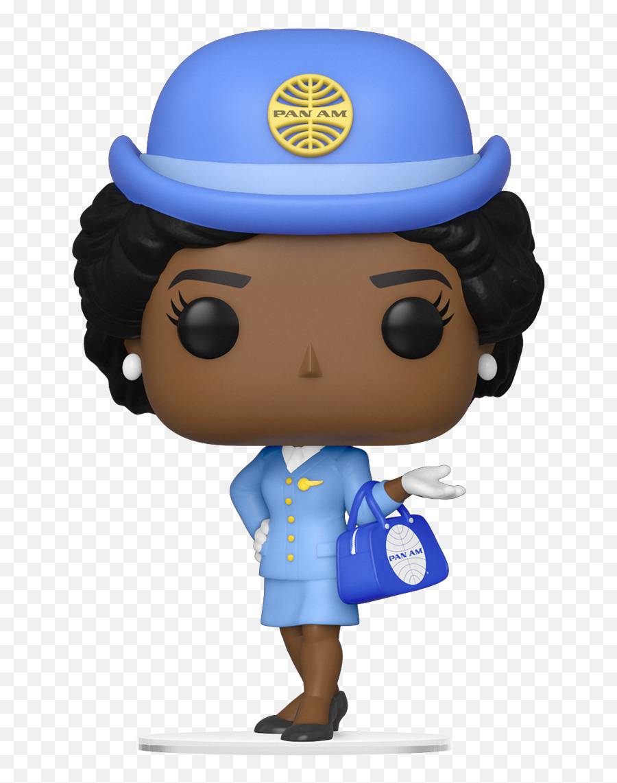 Funko Pop Ad Icons Pan Am Stewardess With A Blue Bag Vinyl Figure Emoji,Trapeze Clipart