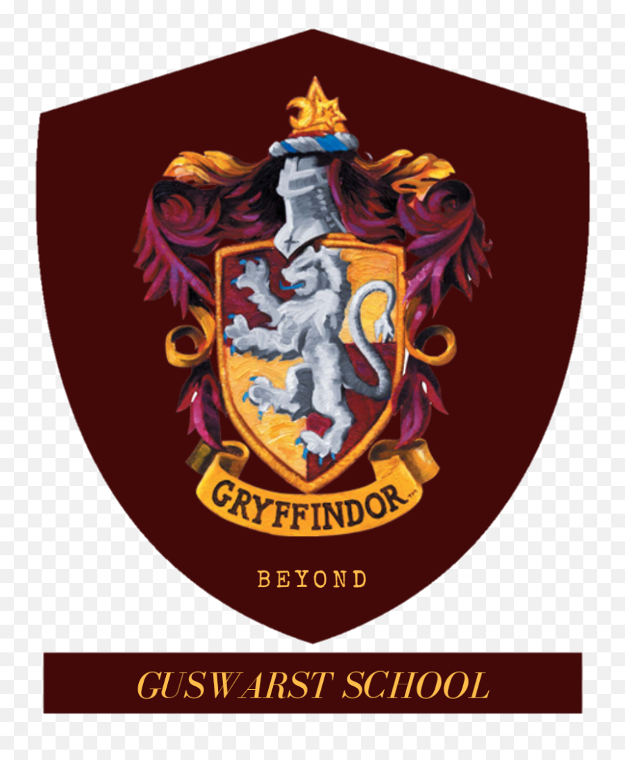 Beyondschool Beyond Gryffindor Sticker By Merriam Emoji,Griffindor Logo