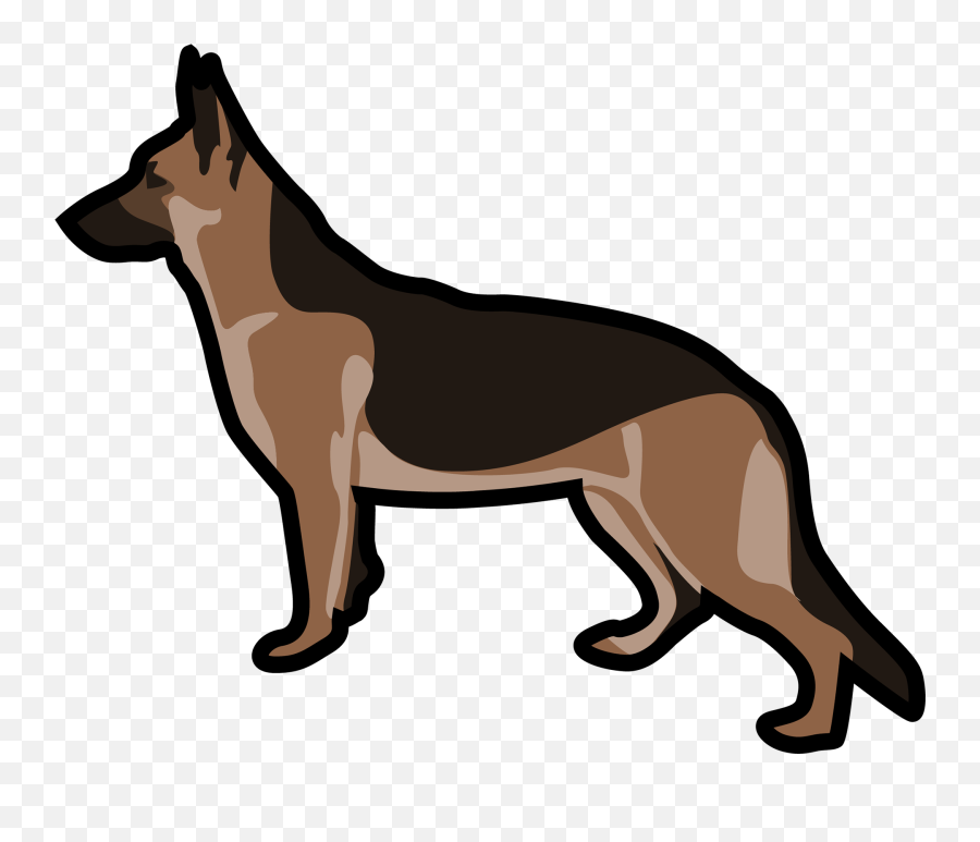 Thank You - Old German Shepherd Dog Clipart Full Size Clip Art German Shepherd Emoji,Dogs Clipart