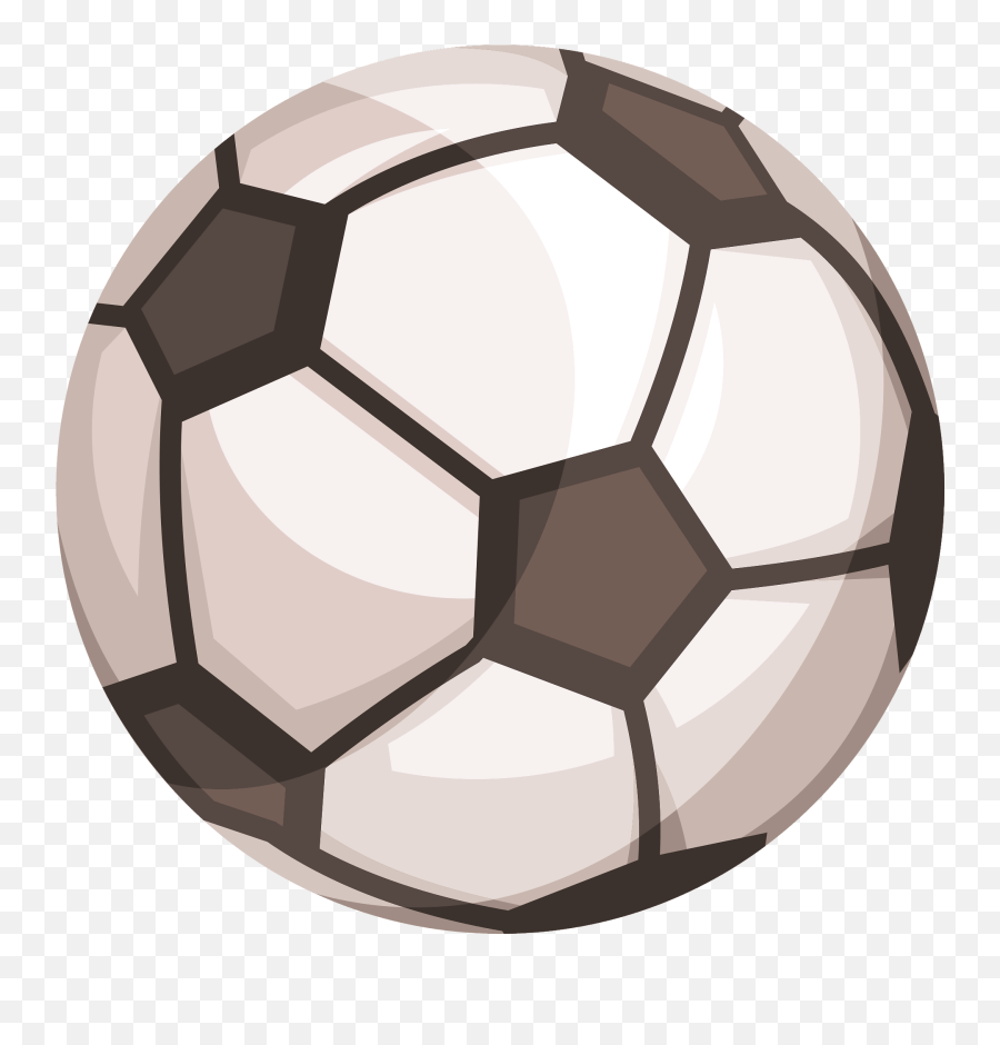 Football Ball Clipart Free Download Transparent Png - Ball Creazilla Emoji,Soccer Ball Clipart