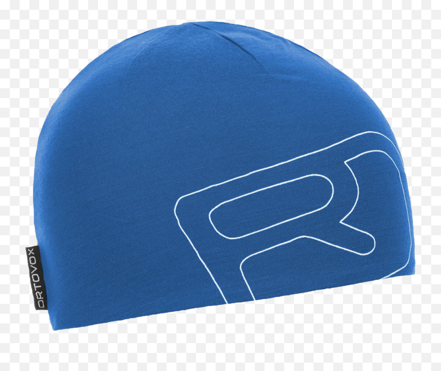 New For 2017 Merino Ortovox Beanie Cool Logo Hat Blue Last One - Unisex Emoji,Cool Logo