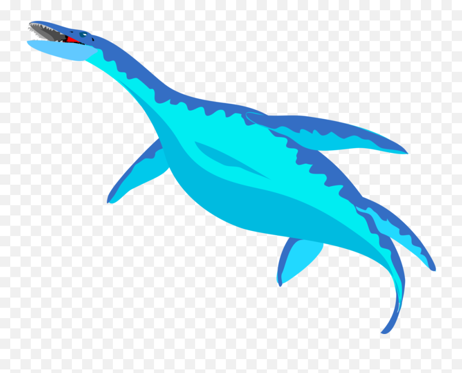 Dinosaurs Aquatic Blue Free Vector - Water Dinosaur Clipart Emoji,Dinosaurs Clipart