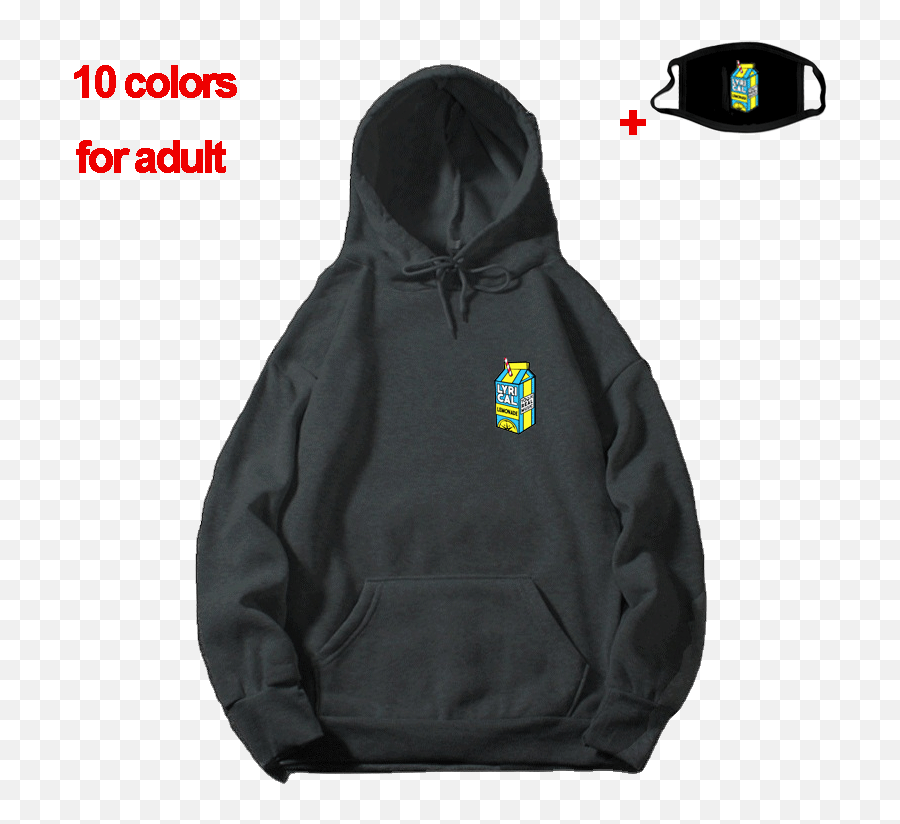 Lyrical Lemonade Hoodie 100 Real Music Funny Hoodie For Men - Hooded Emoji,Lyrical Lemonade Logo