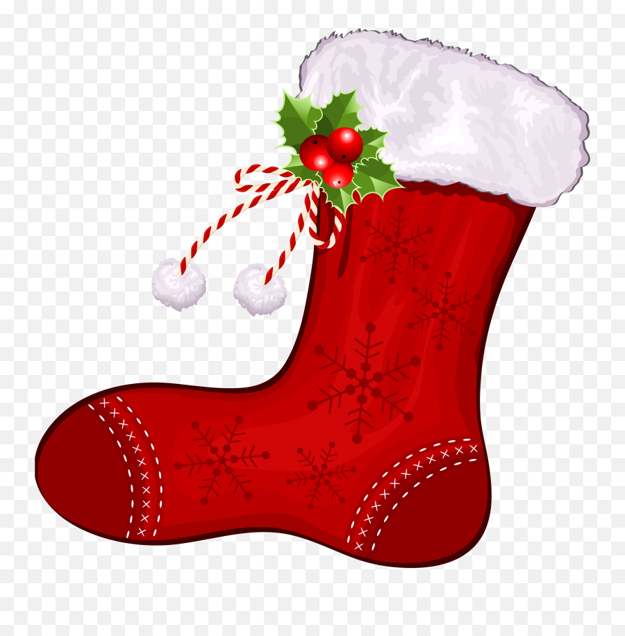 Download 28 Collection Of Cute Christmas Stocking Clipart - Red Stockings Christmas Clip Art Png Emoji,Cute Clipart