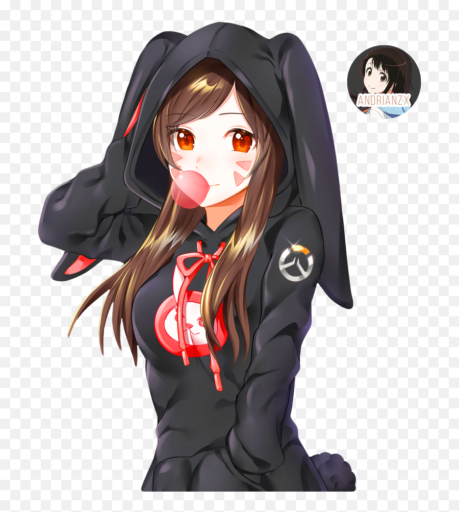 Animated Girl Png Image Background Png Arts - Cute Anime Girl Png Emoji,Anime Girl Png