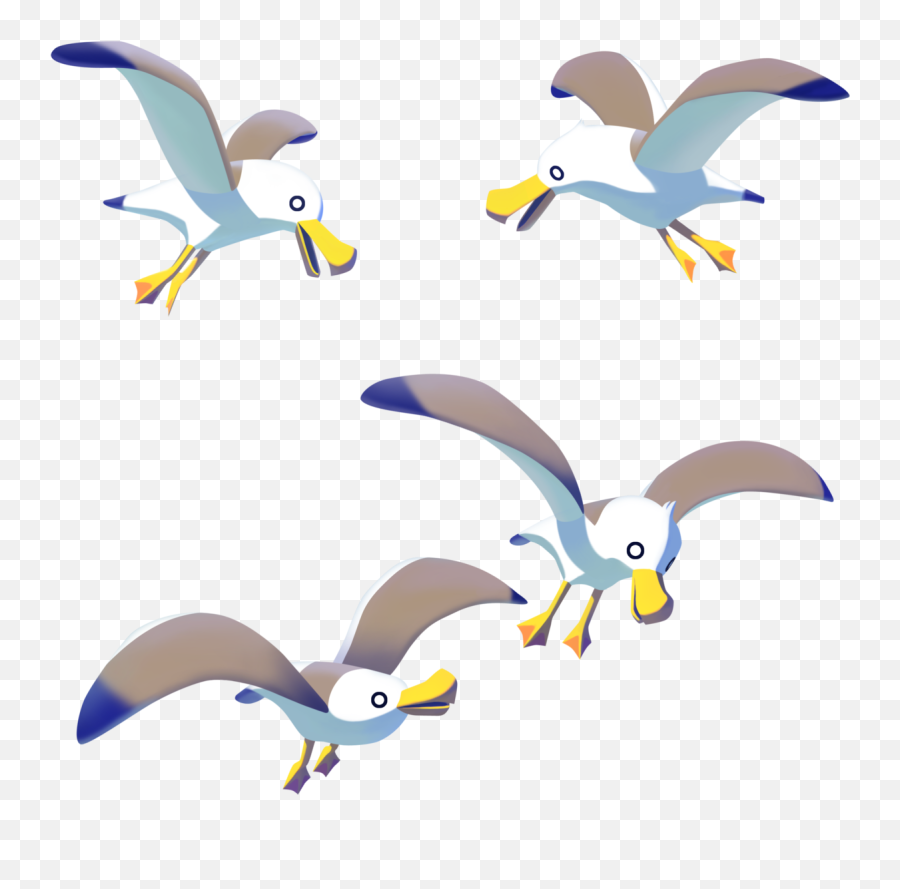 Download Zelda Wind Waker Seagull - Full Size Png Image Pngkit Seagulls Legend Of Zelda Emoji,Wind Waker Logo