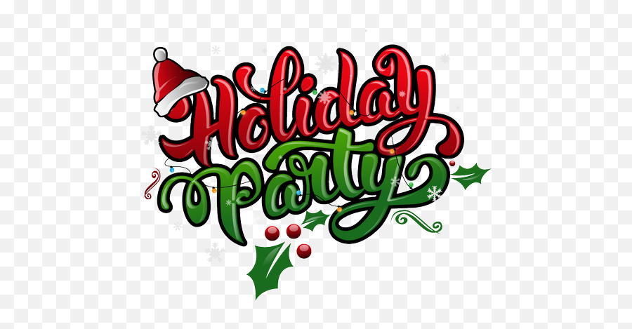 Chamber Holiday Party - Language Emoji,Holiday Party Clipart