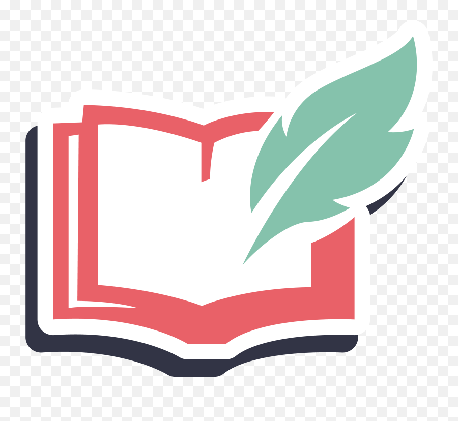 Logo Book Drawing Pen - Book Drawing For Logo Emoji,Book Logo