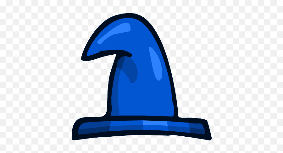 Blue Wizard Hat - Wizard Blue Hat Png Emoji,Wizard Hat Clipart