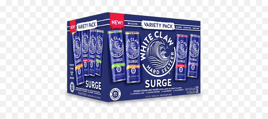 The Wine And Cheese Place White Claw Surge Hard Seltzer Emoji,White Claw Logo Png