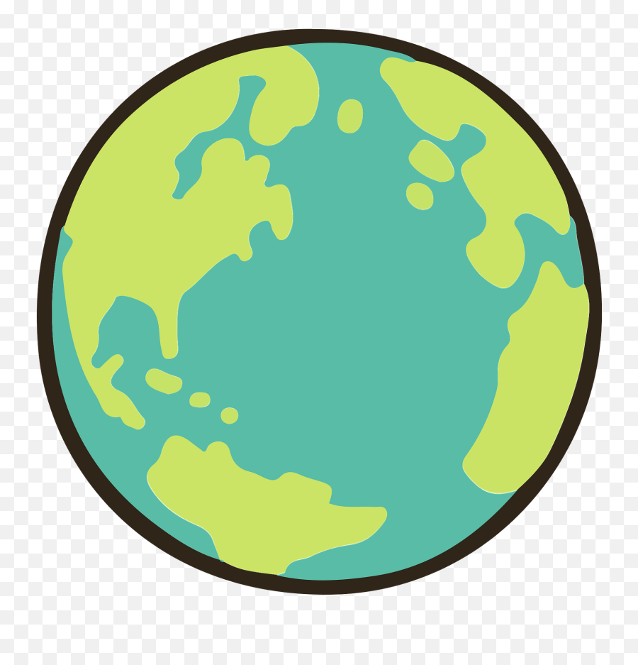 Planet Earth Clipart - Vertical Emoji,Earth Clipart