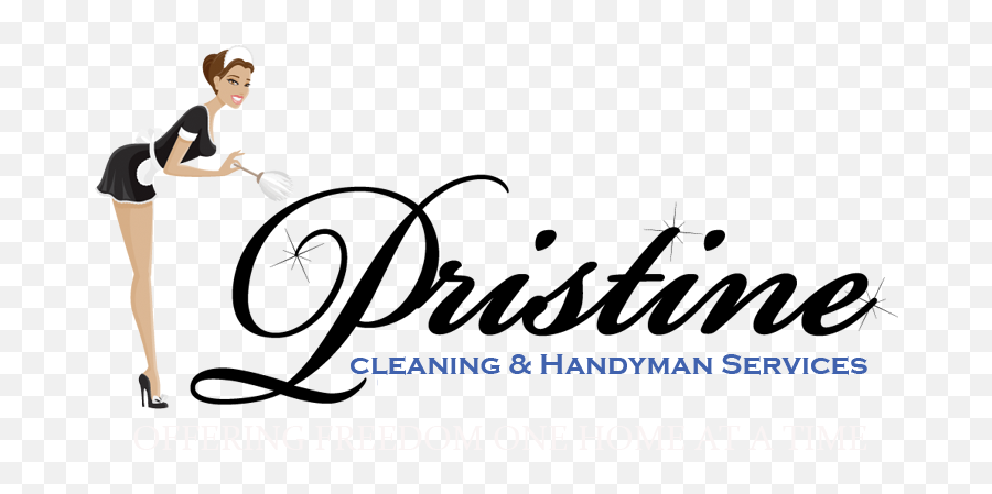 Las Vegas Nv Cleaning Service Pristine Cleaning Emoji,Maid Service Logo