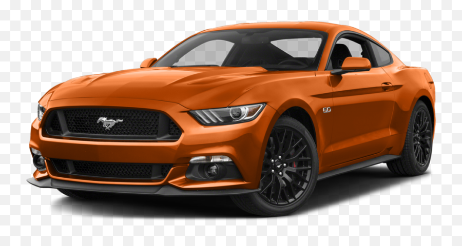 Download 2016 Ford Mustang Gt Orange Exterior - Mustang New Emoji,Ford Mustang Png