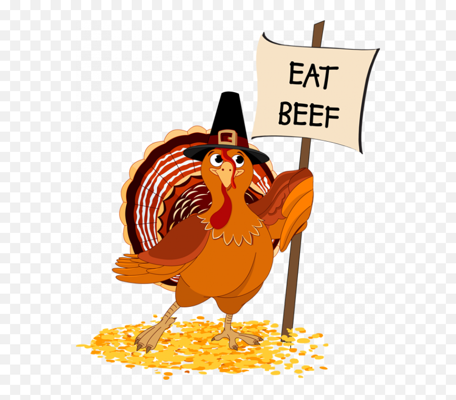 Library Of Happy Thanksgiving Vector Eat Meat Png Files - Thanksgiving Countdown Emoji,Happy Thanksgiving Clipart