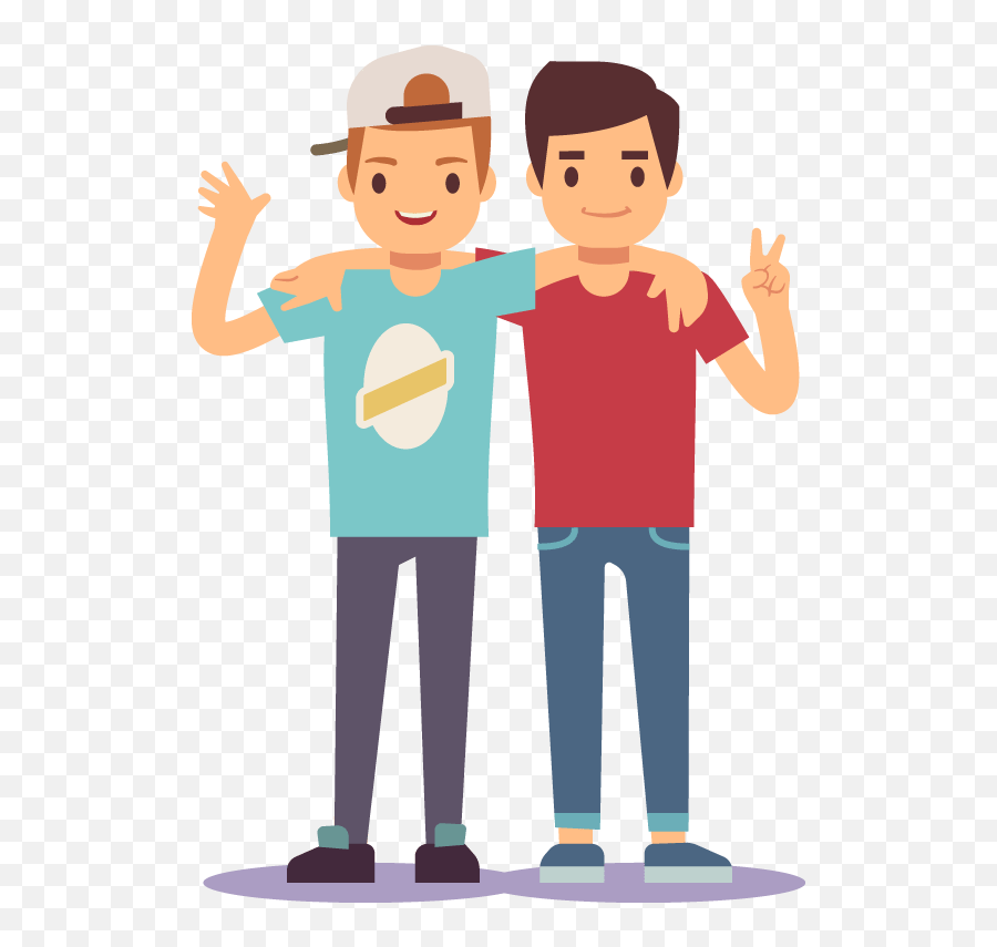Eaalim Offers - Boy Best Friends Clipart Emoji,Best Friends Clipart