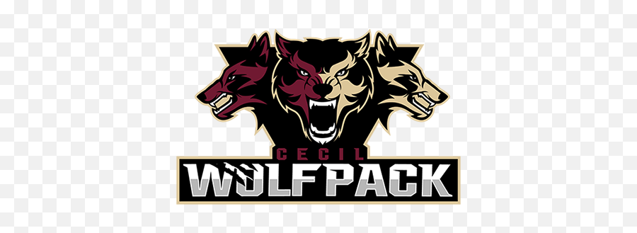Cecil Wolfpack Cheer 7u Emoji,Wolfpack Logo