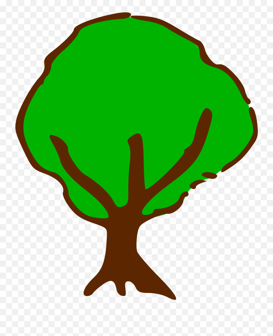 Green Tree Outside Clipart Free Image - Clip Art Emoji,Outside Clipart