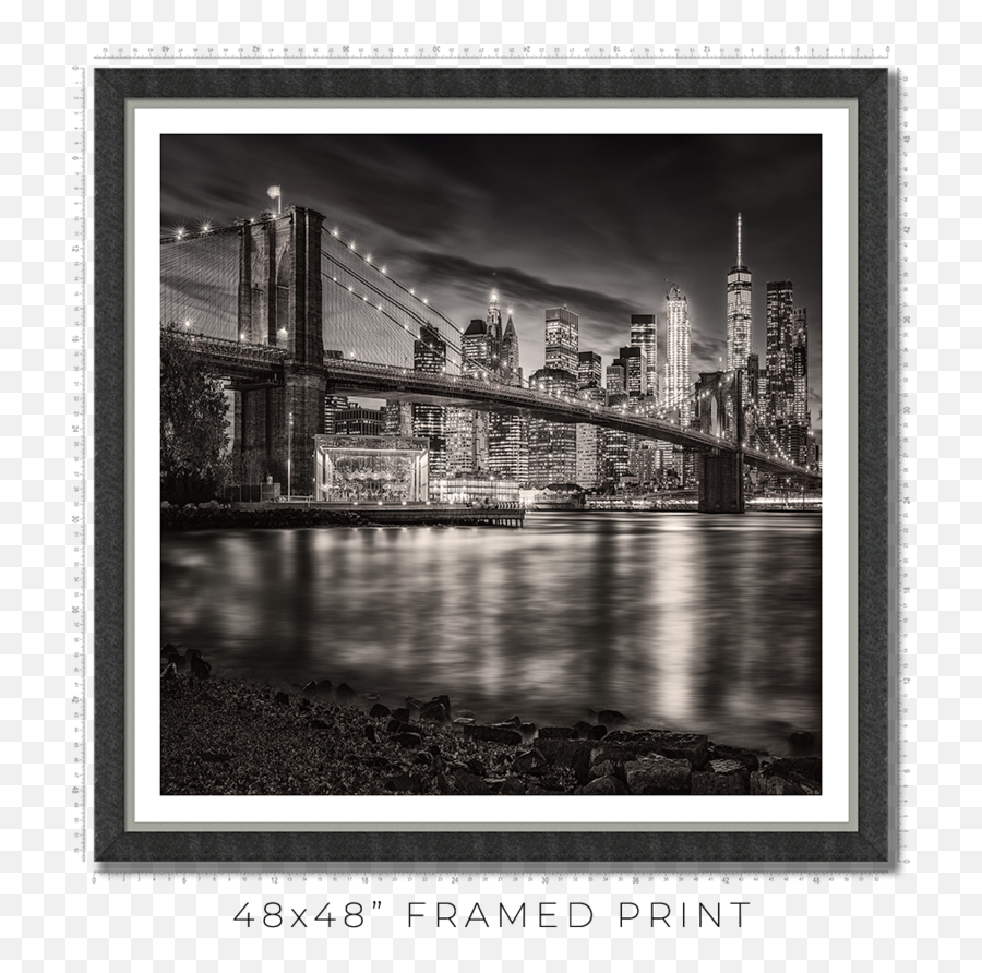 Nyc Skyline U2013 Igor Menaker Fine Art Photography - Brooklyn Bridge Park Emoji,Cityscape Png